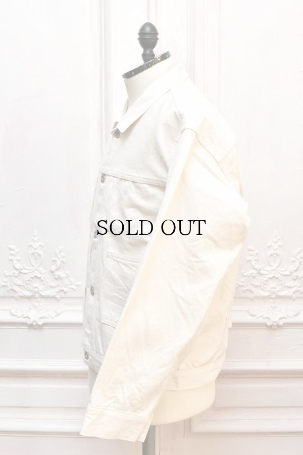 画像3: Taiga Takahashi　" BUCKLE - BACKED JACKET "　col.Ivory