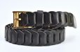 画像3: il micio　" BOHO BELT - vintage french buckle"　col.T MORO / NERO