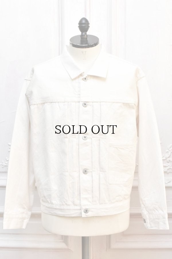 画像1: Taiga Takahashi　" BUCKLE - BACKED JACKET "　col.Ivory