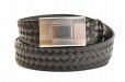 画像1: Taiga Takahashi　" BASKETWEAVE PATTERN BELT "　col.Black (1)