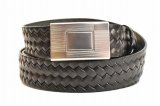 T.T　" BASKETWEAVE PATTERN BELT "　col.Black
