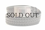 T.T　" BASKETWEAVE PATTERN BELT "　col.Black