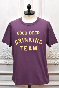 TACOMA FUJI RECORDS　" GOOD BEER DRINKING TEAM - designed by Shutaro Watanabe "　col.Grape