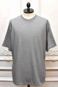 画像1: A.PRESSE　" Cashmere Blend S/S T-shirt "　col.Gray (1)