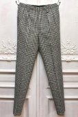 画像1: Fumiya Hirano THE TROUSERS　" Edward - Harris Tweed JT9-G1-16 "　col.GLEN CHECK (1)