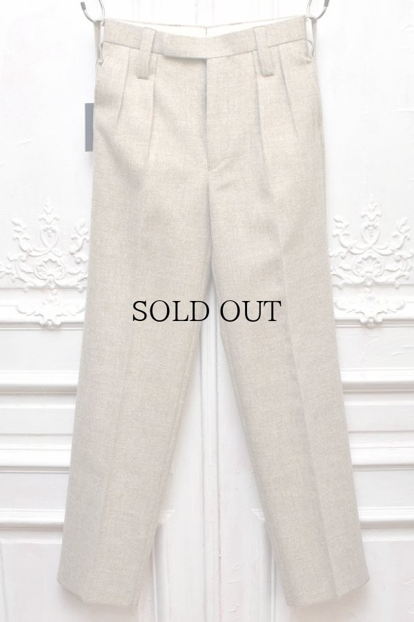 画像1: Fumiya Hirano THE TROUSERS　" Davis - MOON JT8-I1-41 "　col.BEIGE