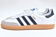 画像1: adidas　" SAMBA OG "　col.White/Indigo (1)