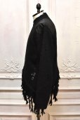 画像4: KHOKI　" Fringed and destroyed knit "　col.Black