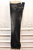 画像5: KHOKI　" 3D cunttig denim pants "　col.Black