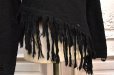 画像3: KHOKI　" Fringed and destroyed knit "　col.Black