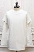 画像1: CLASS　" ROYAL ORGANIC COTTON COMPACT JERSEY - Long Sleeve "　col.White (1)