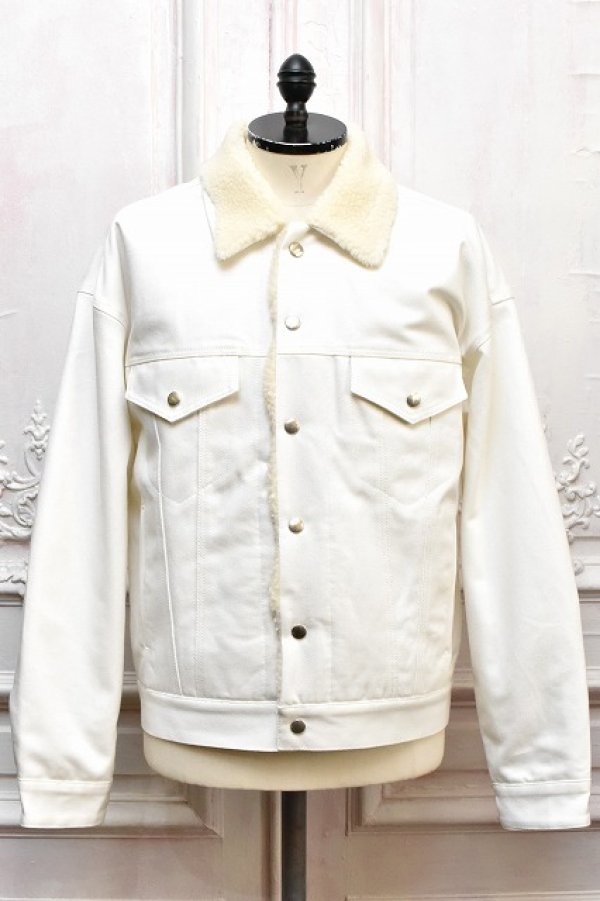 画像1: CLASS　" LIGHT OZ DENIM JACKET "　col.White