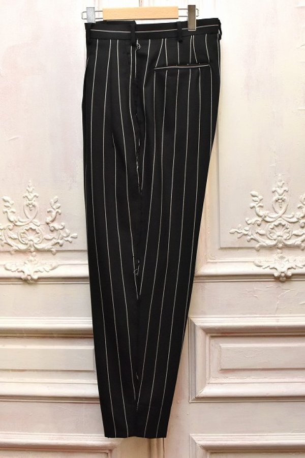 画像4: CLASS " DORMEUIL ROYAL 11 STRIP PANTS " col. Black