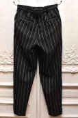 画像3: CLASS　" DORMEUIL ROYAL 11 STRIP PANTS "　col. Black