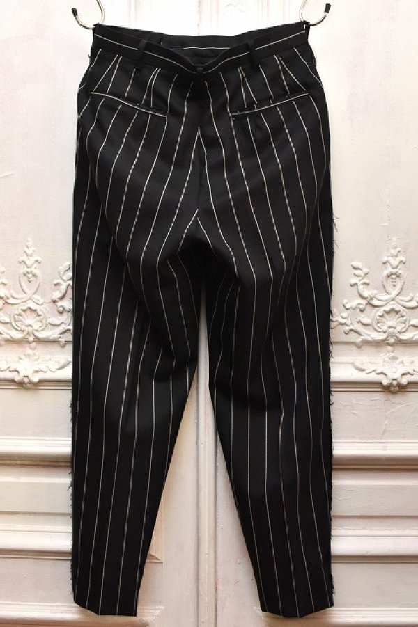 画像3: CLASS " DORMEUIL ROYAL 11 STRIP PANTS " col. Black