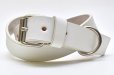 画像1: TUKI　" Doggie Belt - 30mm "　col.White (1)