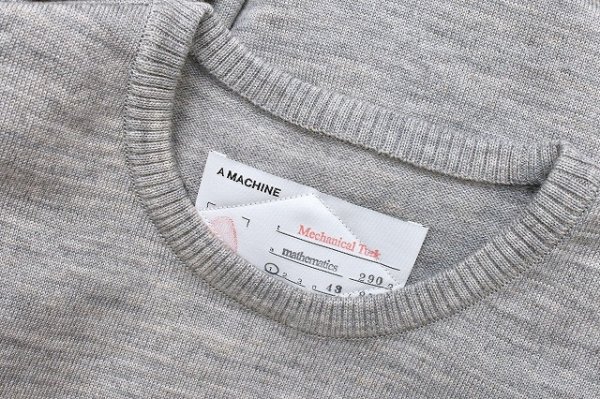 画像6: A MACHINE　" Trump Sweater "　col.Gray