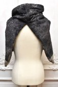 画像4: m's braque　" BOA LONG SNOOD "　col.Misty Sumi-Black