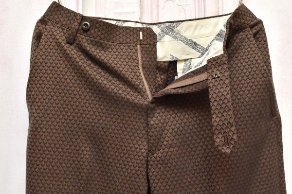 画像2: m's braque　" NEW FLAIR PANTS "　col.Mocha / Navy