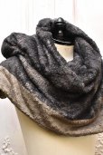 画像5: m's braque　" BOA LONG SNOOD "　col.Misty Sumi-Black