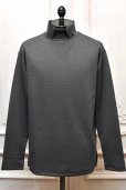 画像1: m's braque　" Hi neck Long Sleeve Pullover "　col.Grey (1)