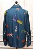 画像4: m's braque　" Long Sleeve Aloha Shirt "　col.Mult Color Tigers