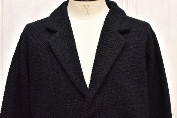 画像2: m's braque　" Over Sized Pullover Jacket "　col.Navy