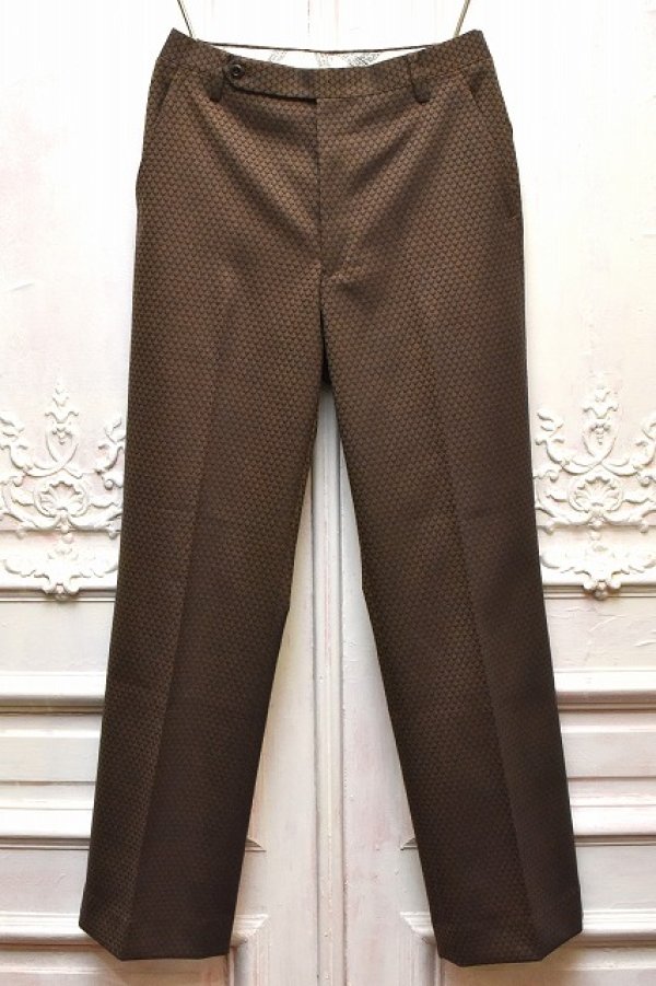 画像1: m's braque　" NEW FLAIR PANTS "　col.Mocha / Navy