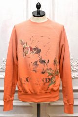 KHOKI　" Vintage finished sweatshirt "　col.Orange