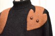 画像2: Cristaseya 　" Volpe turtle neck sweater "　col.Black (2)