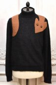 画像1: Cristaseya 　" Volpe turtle neck sweater "　col.Black (1)