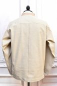 画像5: CLASS　" COTTON HERRINGBONE PULLOVER JACKET "　col.Beige (5)