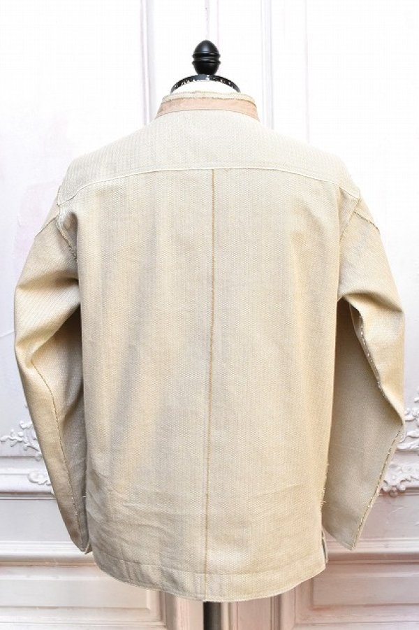 画像5: CLASS　" COTTON HERRINGBONE PULLOVER JACKET "　col.Beige