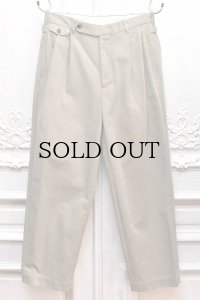 A.PRESSE　" Type.2 Chino Trousers "　col.Beige