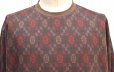 画像2: The DUFFER N NEPHEWS　" ARDMORE - JACQUARD Tee L/S "　col.Brown (2)