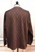 画像4: The DUFFER N NEPHEWS　" ARDMORE - JACQUARD Tee L/S "　col.Brown (4)