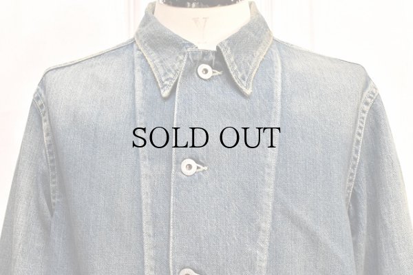 画像2: A.PRESSE　" US Army Vintage Denim Coverall "　col.Indigo