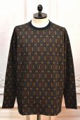 画像1: The DUFFER N NEPHEWS　" ARDMORE - JACQUARD Tee L/S "　col.Navy (1)