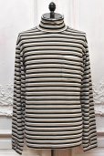 画像1: BLACKBIRD　" Turtle neck Long Sleeve cutsewn "　col.Black Multi (1)