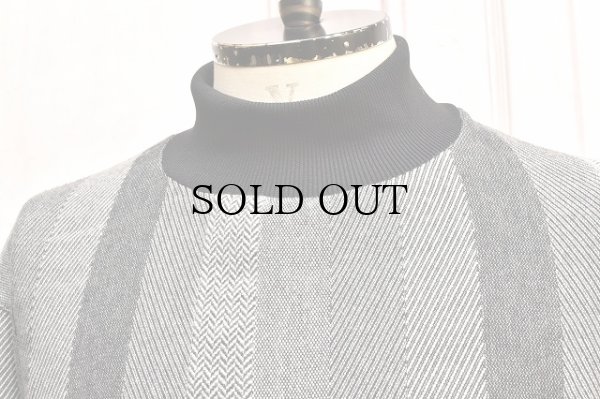 画像2: m's braque　" Turtleneck French Cuffs Shirt "　col.Grey