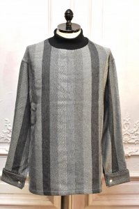 m's braque　" Turtleneck French Cuffs Shirt "　col.Grey