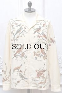 baziszt　" Avian Shirt "　col.Light Beige