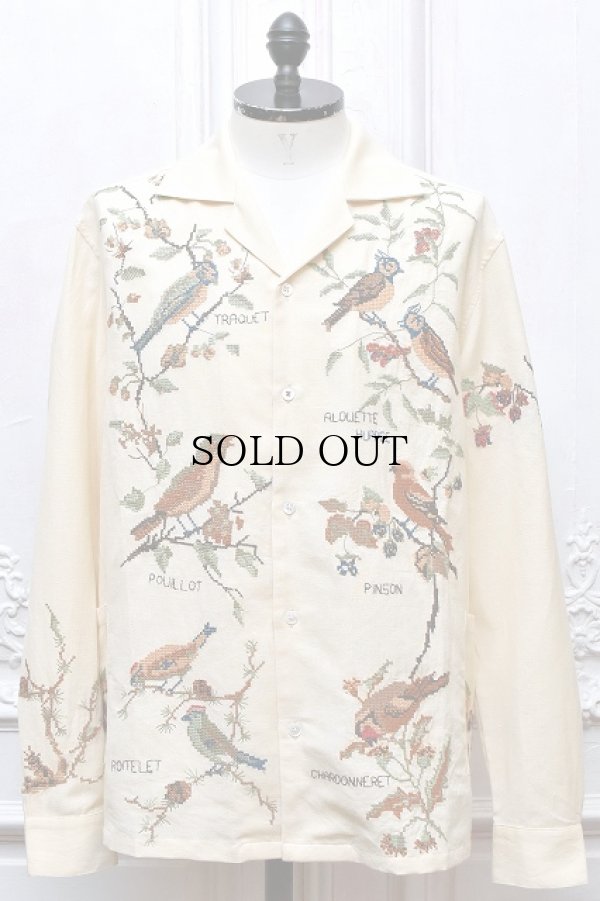 画像1: baziszt　" Avian Shirt "　col.Light Beige