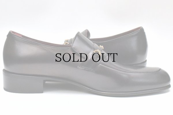 画像2: HUSBANDS　" Strap Loafers - Italian Lambskin "　col.Black