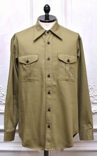 HUSBANDS　" Boy Scout Shirt  "　col.Khaki