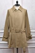 画像1: A MACHINE　" Trench Coat - blanch pattern - city＆sea "　col.Beige (1)