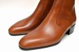 画像3: HUSBANDS　" Zipped Boots - Italian Box Calfskin "　col.Bolet