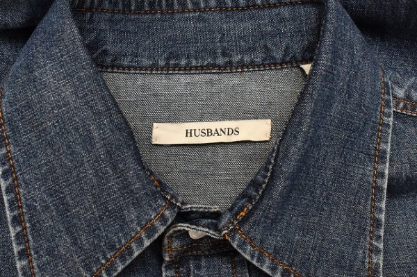 画像5: HUSBANDS　" Western Shirt with Classic Collar "　col.Blue