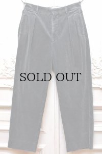 A.PRESSE　" Vintage Corduroy Trousers "　col.Gray