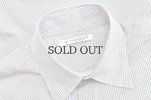 画像5: MAATEE＆SONS　" ELIZABETH REGULAR COLLAR SHIRTS "　col.BLACK WHITE